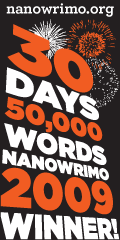 NaNoWriMo 2009 Winner Icon (Tall)