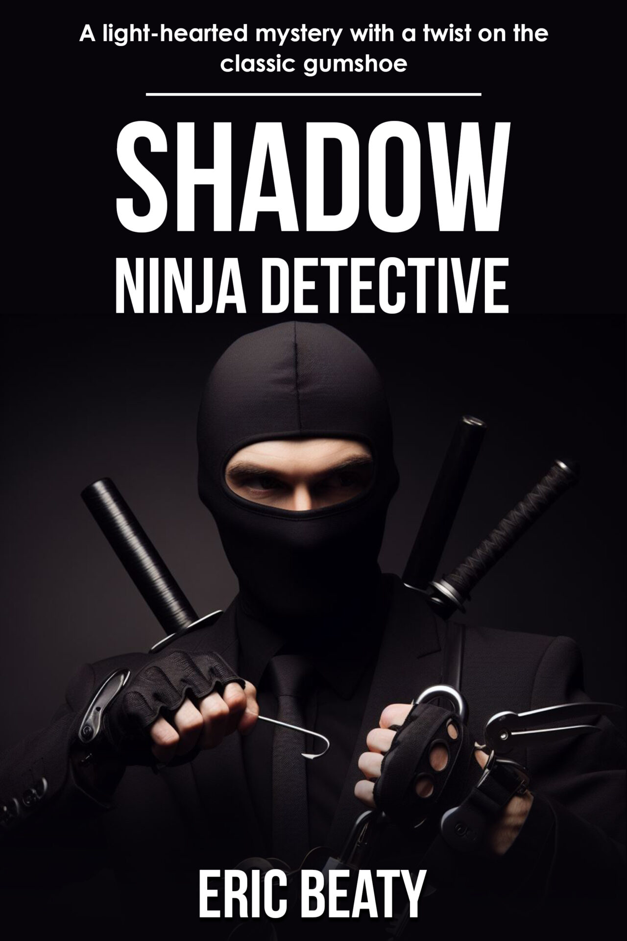 short story cover shadow ninja detective by eric beaty ebook cover
